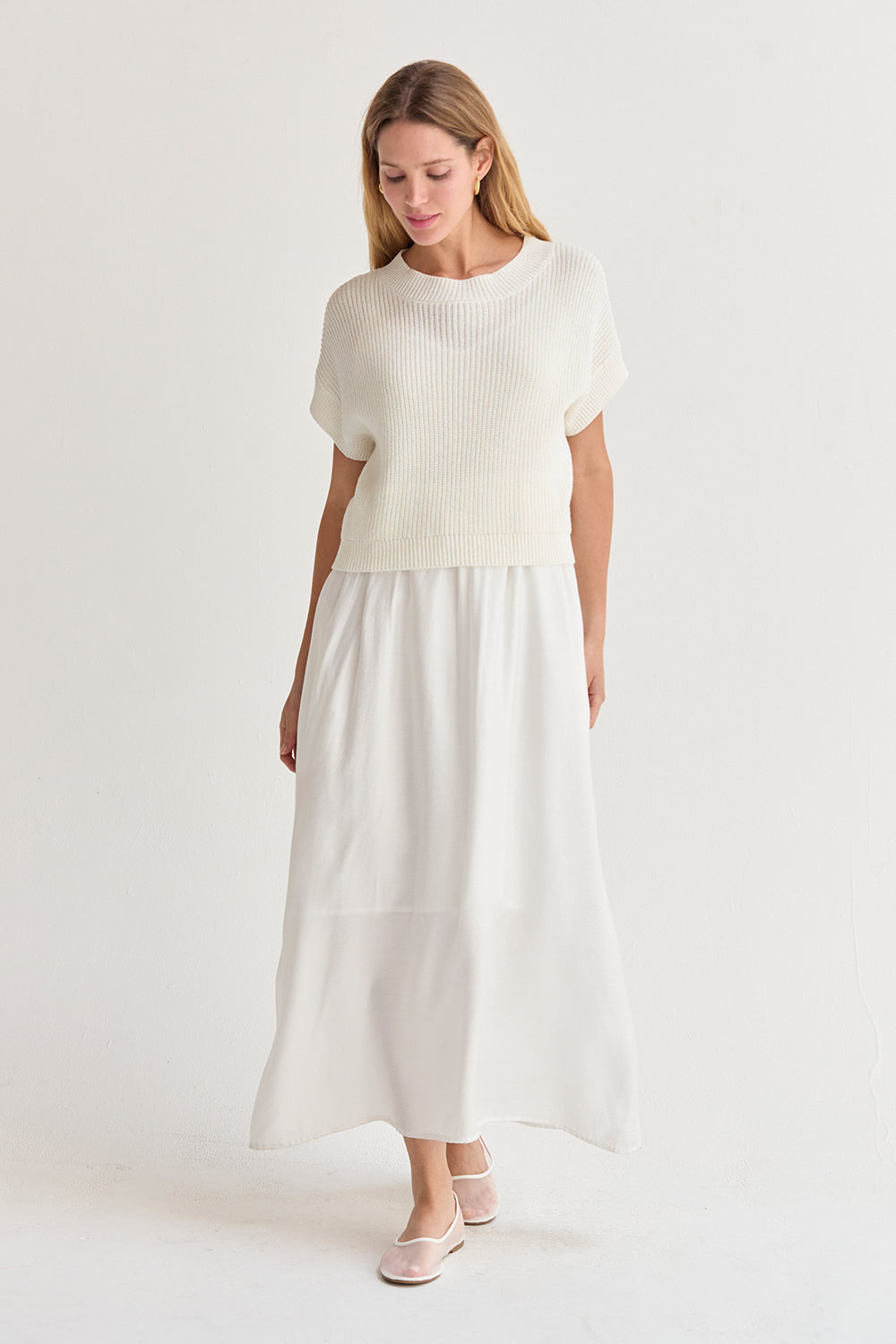 Winona Knit Top and Dress Two Piece Set